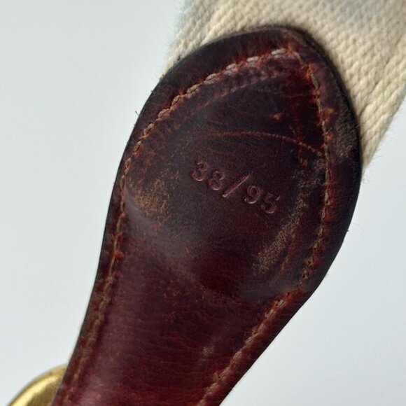 U.S. Open Golf Torrey Pines 2008 YRI Belt Sz 38 Waist Cloth Leather - Picture 8 of 16